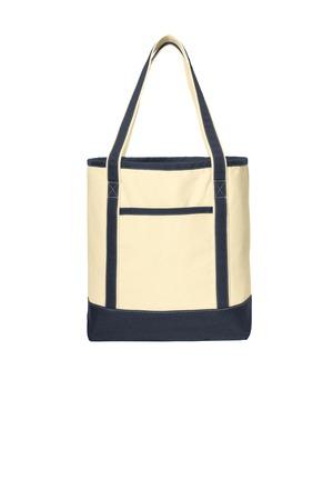 [BG413] Port Authority Large Cotton Canvas Boat Tote. BG413