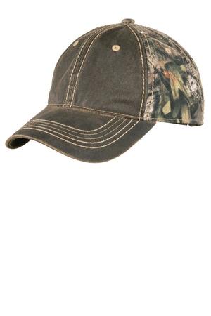 [C819] Port Authority Pigment Print Camouflage Cap. C819