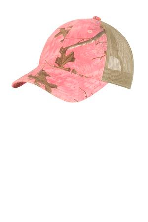 [C929] Port Authority Unstructured Camouflage Mesh Back Cap. C929