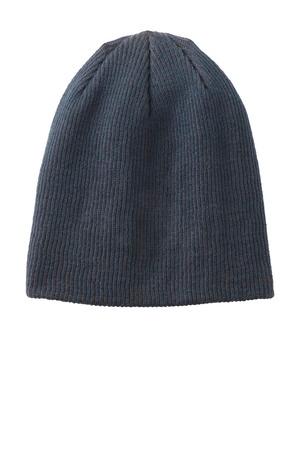 [C935] Port Authority Rib Knit Slouch Beanie. C935