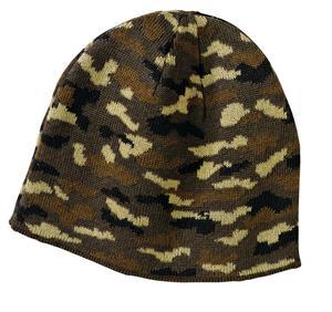 [CP91C] Port & Company Camo Beanie Cap. CP91C