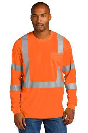 [CS203] CornerStone ANSI 107 Class 3 Mesh Long Sleeve Tee. CS203