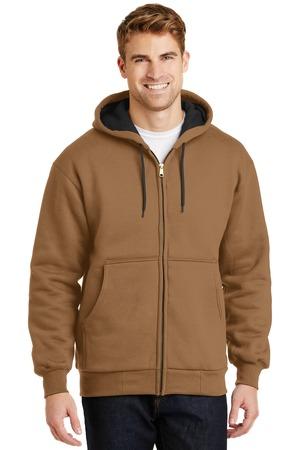 [CS620] CornerStone - Heavyweight Full-Zip Hooded Sweatshirt with Thermal Lining. CS620