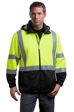 [CSJ25] CornerStone - ANSI 107 Class 3 Safety Windbreaker. CSJ25