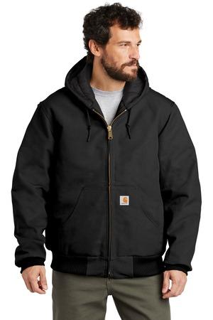 [CTTSJ140] Carhartt Tall Quilted-Flannel-Lined Duck Active Jac. CTTSJ140