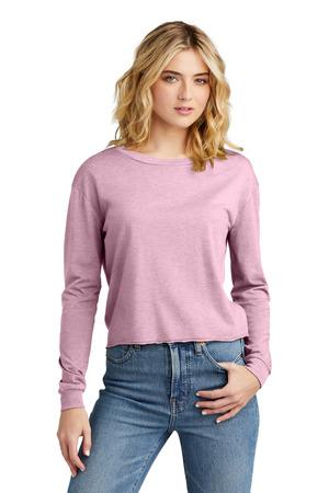 [DT141] District Women's Perfect Tri Midi Long Sleeve Tee DT141