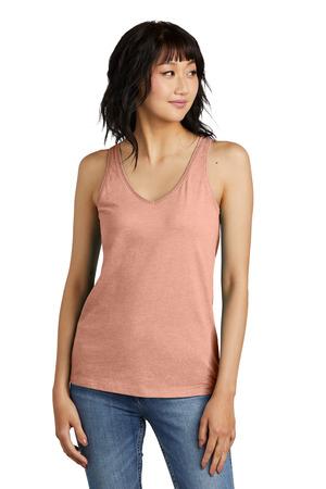 [DT154] District Women's Perfect Blend CVC V-Neck Tank DT154