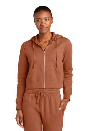 [DT6103] District Women's V.I.T. Fleece Full-Zip Hoodie DT6103