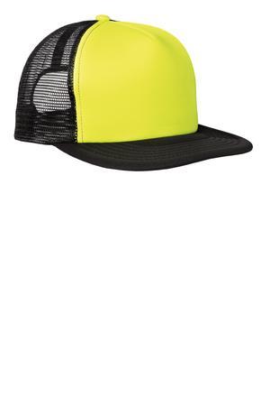 [DT624] District Flat Bill Snapback Trucker Cap. DT624