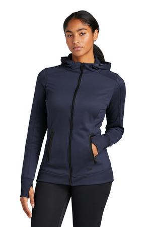 [LNEA522] New Era Ladies Venue Fleece Full-Zip Hoodie. LNEA522