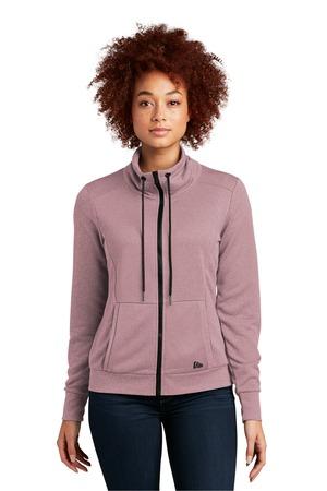 [LNEA530] New Era Ladies Performance Terry Full-Zip Cowl LNEA530