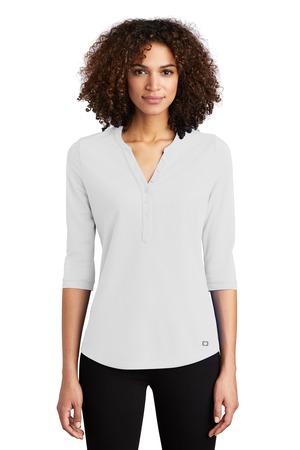 [LOG104] OGIO Ladies Jewel Henley LOG104