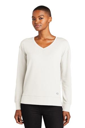 [LOG825] OGIO Ladies Luuma Flex Long Sleeve V-Neck LOG825