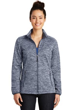 [LST30] Sport-Tek Ladies PosiCharge Electric Heather Soft Shell Jacket. LST30