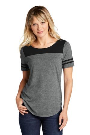 [LST403] Sport-Tek Ladies PosiCharge Tri-Blend Wicking Fan Tee. LST403