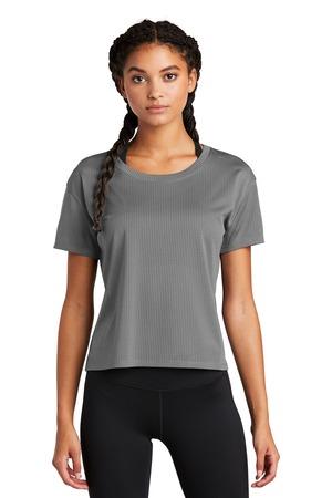 [LST411] Sport-Tek Ladies PosiCharge Draft Crop Tee. LST411