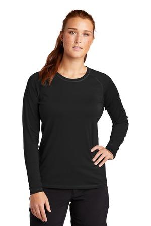 [LST470LS] Sport-Tek Ladies Long Sleeve Rashguard Tee. LST470LS