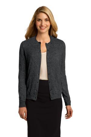 [LSW287] Port Authority Ladies Cardigan Sweater. LSW287