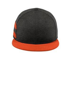 [NE408] New Era Shadow Heather Striped Flat Bill Snapback Cap NE408