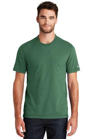 [NEA120] New Era Sueded Cotton Blend Crew Tee. NEA120