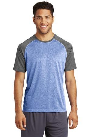 [ST362] Sport-Tek Heather-On-Heather Contender Tee. ST362