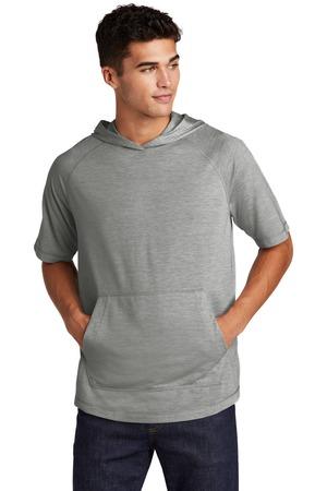 [ST404] Sport-Tek PosiCharge Tri-Blend Wicking Short Sleeve Hoodie. ST404