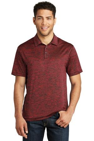 [ST590] Sport-Tek PosiCharge Electric Heather Polo. ST590