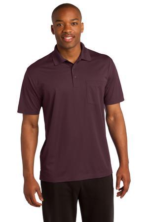 [ST651] Sport-Tek Micropique Sport-Wick Pocket Polo. ST651