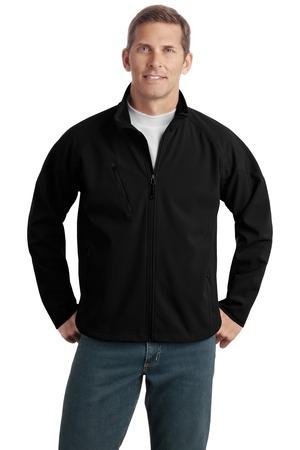 [TLJ705] Port Authority Tall Textured Soft Shell Jacket. TLJ705