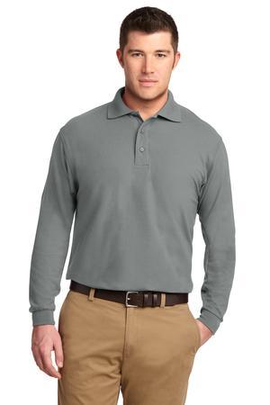 [TLK500LS] Port Authority Tall Silk Touch Long Sleeve Polo. TLK500LS