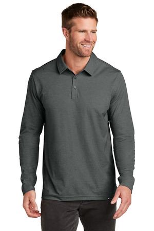 [TM1MZ343] TravisMathew Oceanside Heather Long Sleeve Polo TM1MZ343