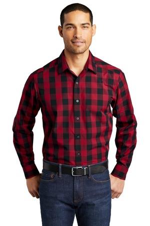 [W670] Port Authority Everyday Plaid Shirt. W670