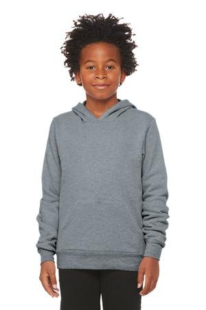 [BC3719Y] BELLA+CANVAS Youth Sponge Fleece Pullover Hoodie BC3719Y