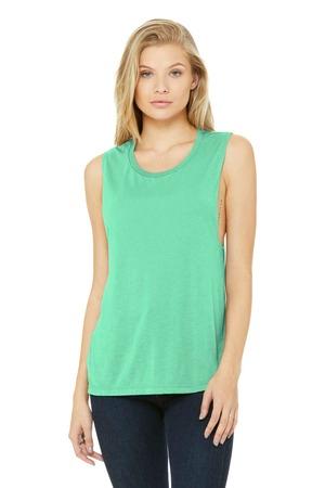 [BC8803] BELLA+CANVAS Women's Flowy Scoop Muscle Tank. BC8803