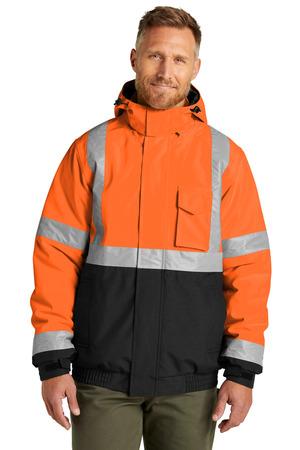 [CSJ500] CornerStone ANSI 107 Class 3 Economy Waterproof Insulated Bomber Jacket CSJ500