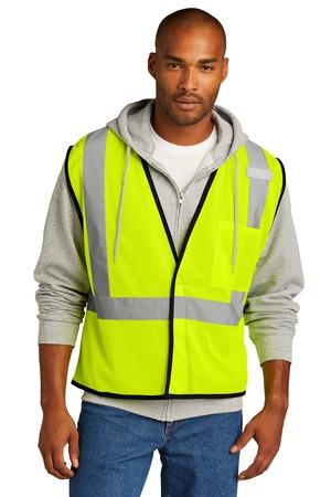 [CSV100] CornerStone ANSI 107 Class 2 Economy Mesh One-Pocket Vest. CSV100