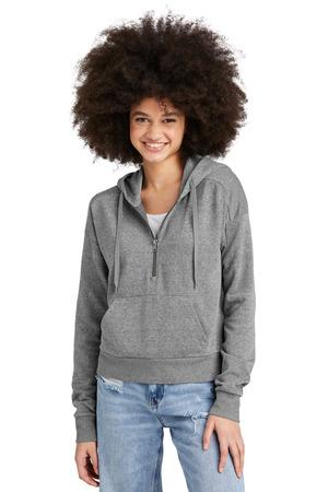 [DT1311] District Women's Perfect Tri Fleece 1/2-Zip Pullover DT1311