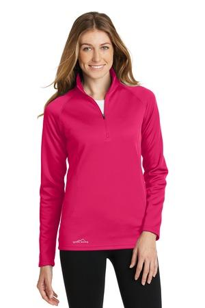 [EB237] Eddie Bauer Ladies Smooth Fleece 1/2-Zip. EB237