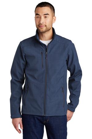 [EB532] Eddie Bauer Shaded Crosshatch Soft Shell Jacket. EB532