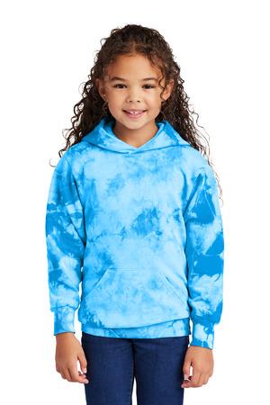 [PC144Y] Port & Company Youth Crystal Tie-Dye Pullover Hoodie PC144Y