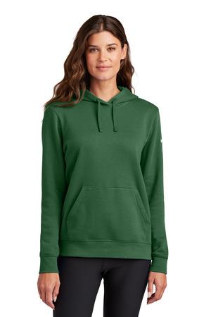 [NKFD9889] Nike Ladies Club Fleece Sleeve Swoosh Pullover Hoodie NKFD9889