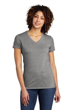 [AL2018] Allmade Women's Tri-Blend V-Neck Tee AL2018