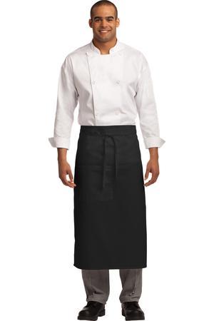 [899913] Port Authority Easy Care Full Bistro Apron with Stain Release. A701