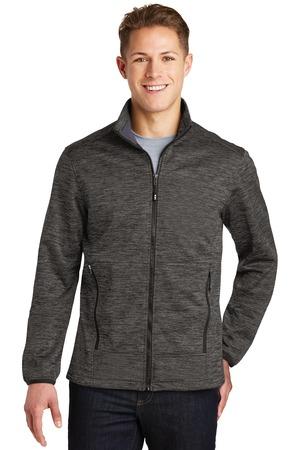 [JST30] Sport-Tek PosiCharge Electric Heather Soft Shell Jacket. JST30