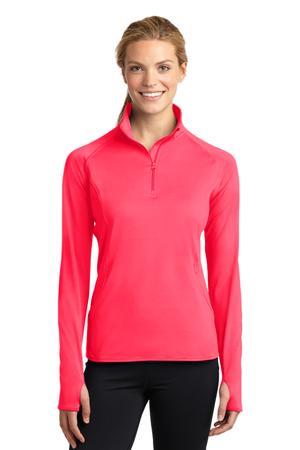 [LST850] Sport-Tek Ladies Sport-Wick Stretch 1/4-Zip Pullover. LST850