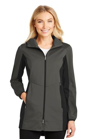 [L719] Port Authority Ladies Active Hooded Soft Shell Jacket. L719