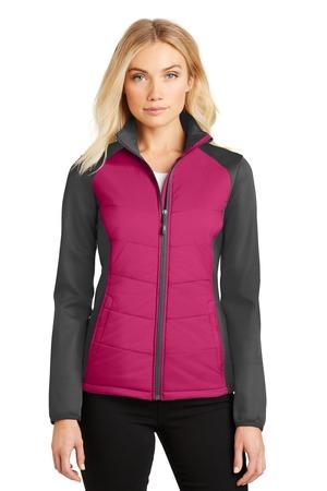 [L787] Port Authority Ladies Hybrid Soft Shell Jacket. L787