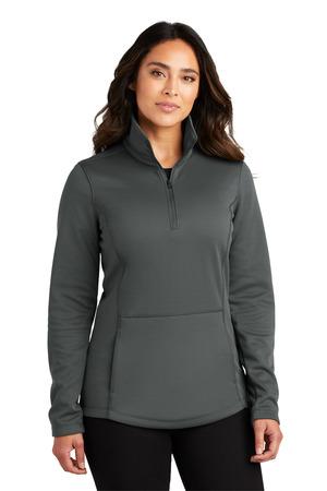 [L804] Port Authority Ladies Smooth Fleece 1/4-Zip L804