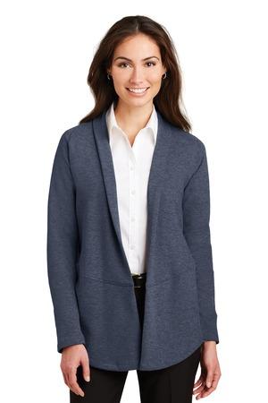 [L807] Port Authority Ladies Interlock Cardigan. L807