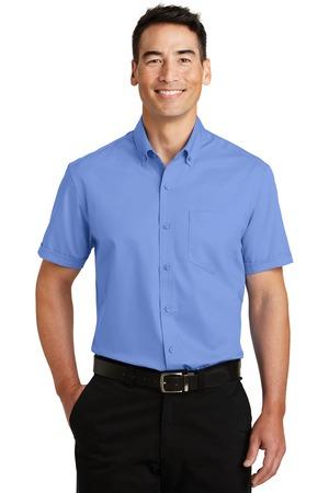 [S664] Port Authority Short Sleeve SuperPro Twill Shirt. S664